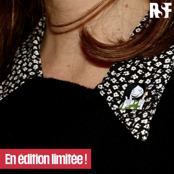 Pin's Esther  | Riad Sattouf x RSF